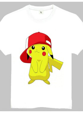 PocketMonsterT-shirt宠物小精灵T恤欧美潮流T恤动漫T恤