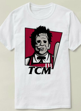 Texas Chainsaw Massacre德州电锯杀人狂Leatherface Shirt T恤 v