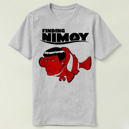 FindingT-ShirtSpockstartrek男