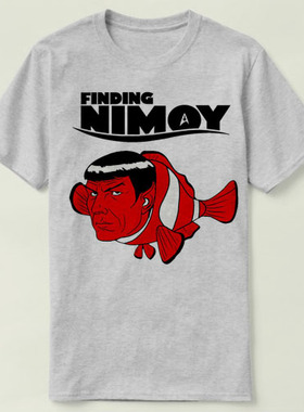 star trek Spock Live Long 星际旅行Finding Nemo  T-Shirt T恤