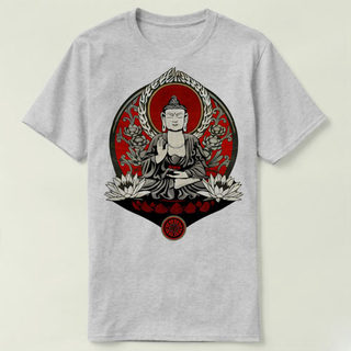 Siddhartha Buddha Meditation yoga 短袖男T-Shirt T恤