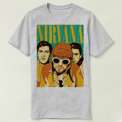 nevermindNirvanaT-ShirtKurt男