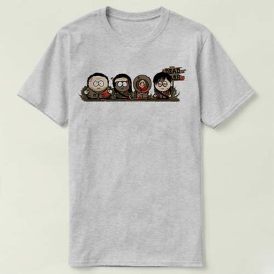walkingT-ShirtSouthparkdead男