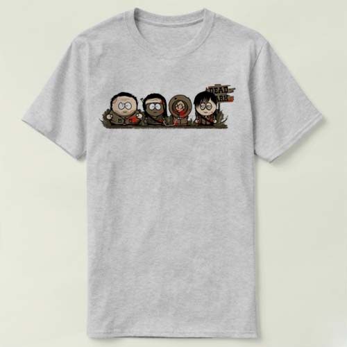 walkingT-ShirtSouthparkdead男