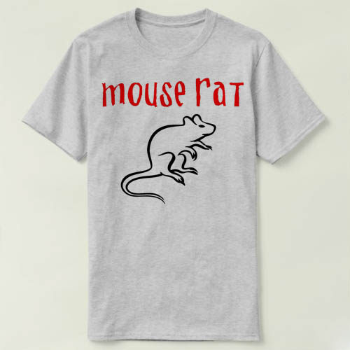 mouse rat   半袖 个性 上衣 diy  t-shirt t恤