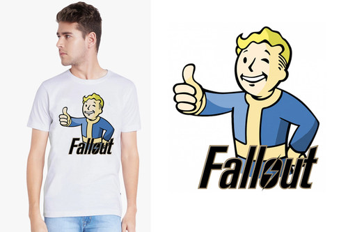 4T-ShirtFalloutvaultboyTEE22男
