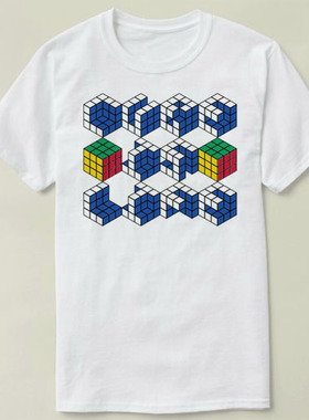 Rubiks Cube is Life   魔方 DIY Tee T-Shirt T恤 半袖