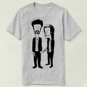 Shirt Beavis Fiction低俗小说T Head瘪四与大头蛋Pulp T恤 Butt