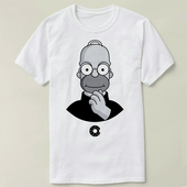 T恤 Steve programmer GEEK 乔布斯 程序员 Jobs Shirt Homer