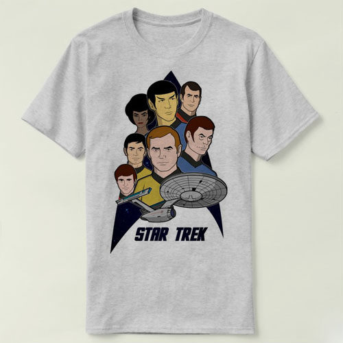 startrekSpockLiveLongProsper星际旅行衣服T-ShirtT恤