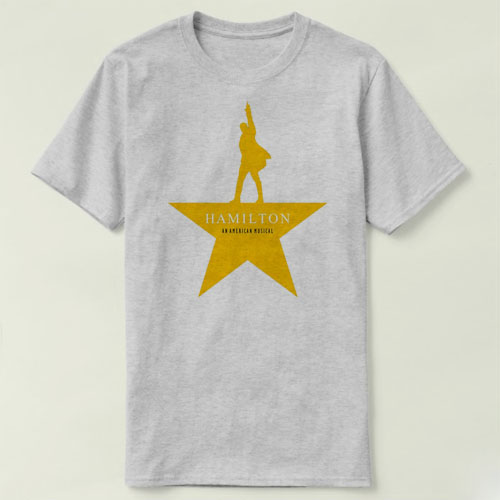 Hamilton Musical 汉密尔顿 短袖 个性 定制 DIY Tee T-Shirt T恤