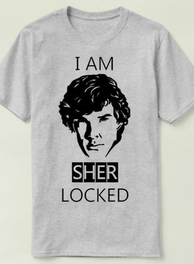 sherlock Benedict Cumberbatch 神探夏洛克半袖Tee T-Shirt T恤