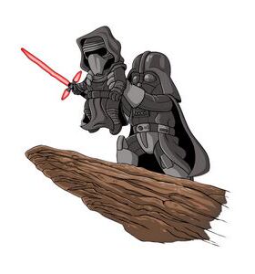 darth vader The Darth King star wars星球大战Tee Shirt半袖T恤
