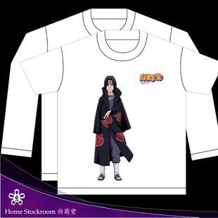 衣服动漫T恤个性长袖t恤衣服火影忍者NARUTO宇智波鼬短袖