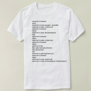 GEEK programmer 极客 程序员 AoU in a Nutshell T-Shirt T恤