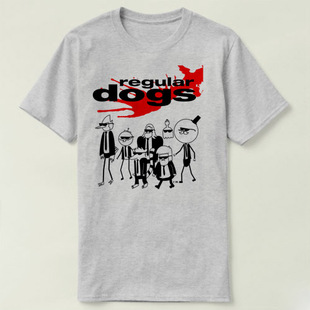 Regular Show Reservoir Dogs 天兵公园落水狗tee Shirt半袖T恤