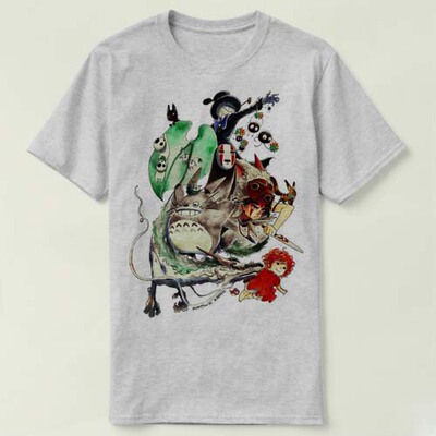MiyazakiT-ShirtGhibliTotoro8男