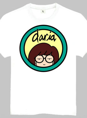 Daria 拽妹黛薇儿 T恤 订制T恤 欧美潮流T恤Mystik spiral