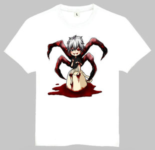 shirt Ghoul 欧美潮流T恤 东京喰种 T恤 东京食尸鬼 Tokyo