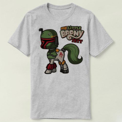 T-ShirtLittlePonybobafettDIY男