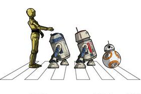 R2-D2 C-3PO BB-8 Abbey Droids star wars星球大战Shirt半袖T恤