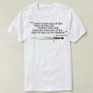 Lord of the Rings魔戒指环王 Tee Shirt半袖定制T恤成人