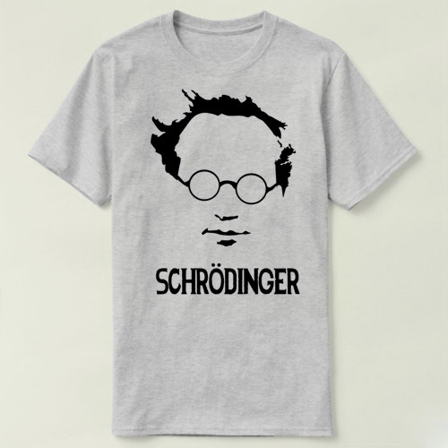 ScienceteeT-ShirtT薛定谔衣服男