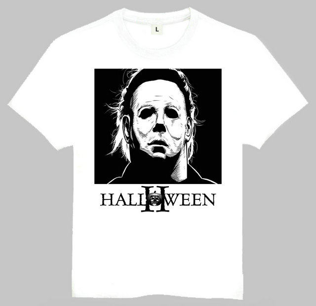HalloweenT-shirt月光短袖牛臣仕