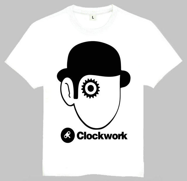 ClockworkT-shirt欧美短袖牛臣仕