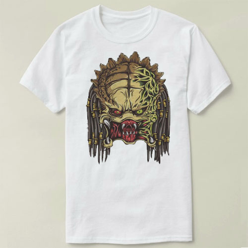 alien vs predator 异形大战铁血战士  成人Tee T-Shirt T恤 v