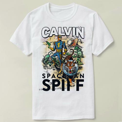 cavin Spaceman Spiff  个性 定制 文化衫 Tee 衣服 T-Shirt T恤