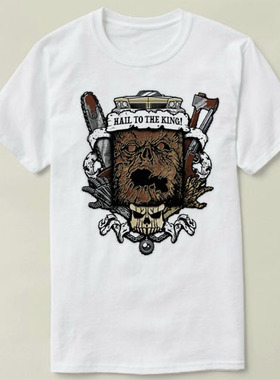 ASH EVIL DEAD boomstick鬼玩人圆领半袖定制成人Tee Shirt T恤 5