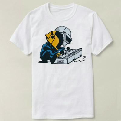 Daft punk 蠢朋克 傻瓜龐克 Bangalter Get Lucky T-Shirt T恤 3