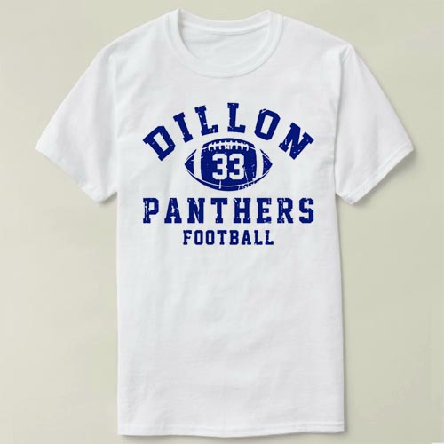 Dillon Panthers Football  半袖 定制 DIY Tee T-Shirt T恤 半袖