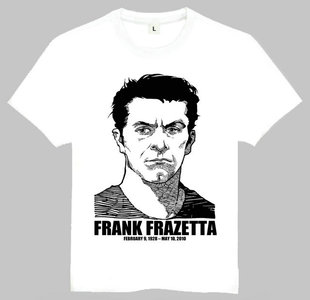 名人T恤 shirt Frank T恤 Frazetta 潮流T恤