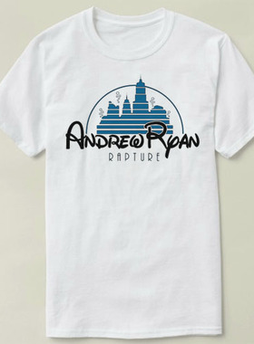 Andrew Ryan Rapture Bioshock Disney生化奇兵Shirt圆领衣服T恤