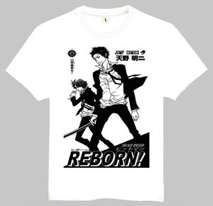HITMAN REBORN T-shirt 家庭教师 T恤 欧美潮流T恤 动漫T恤