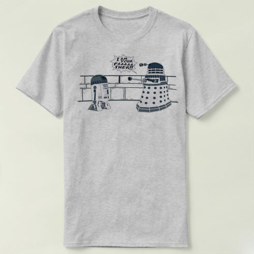T-ShirtDoctorDalekR2D2STAR恤男