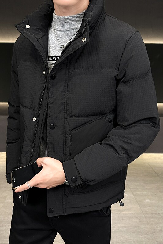 2024白鸭绒羽绒服男潮牌防风保暖外套8825P140,男装羽绒服,电商D226