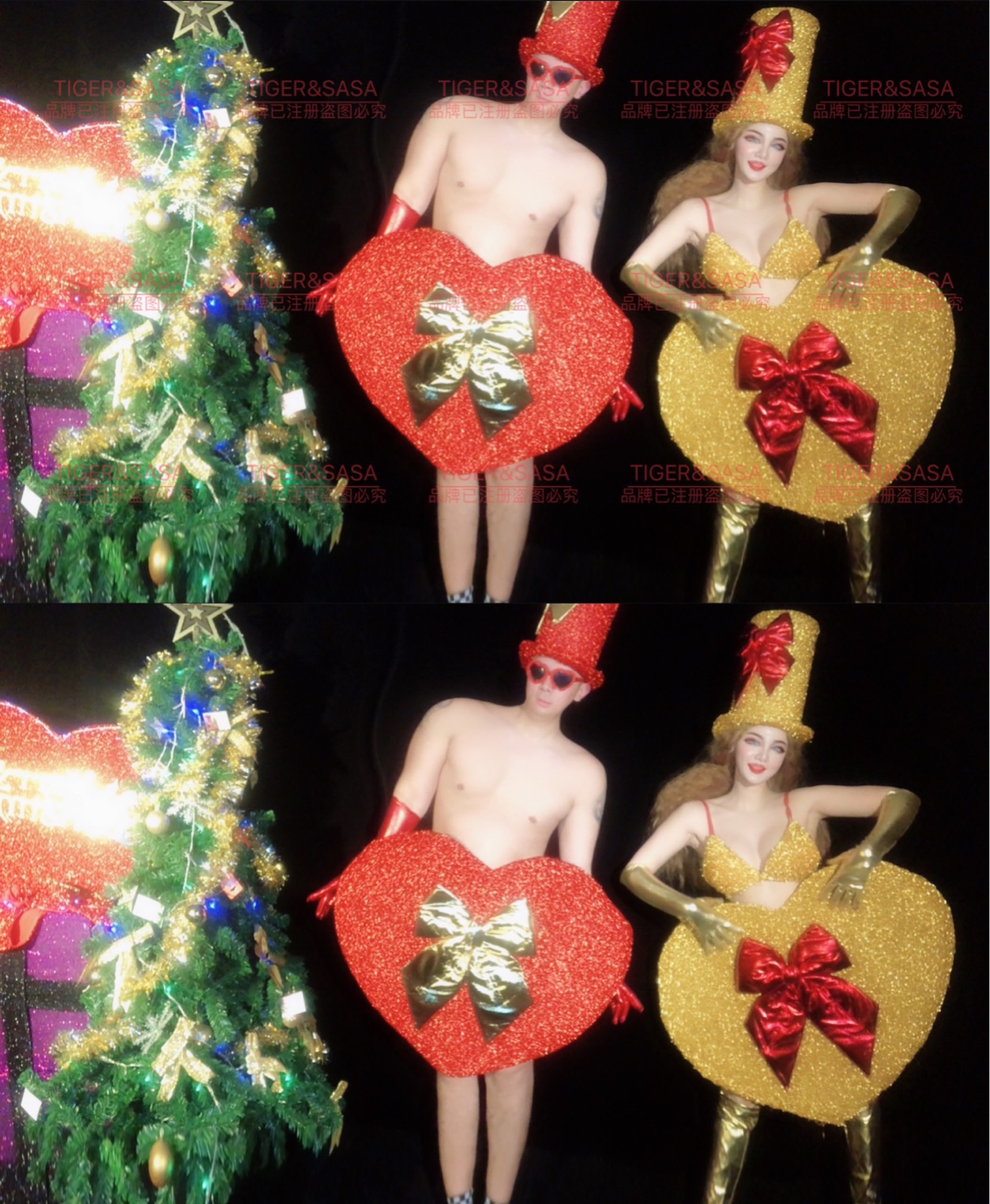 莎莎家2018夜店酒吧DJ歌手舞队男女GOGO春节情人节圣诞节演出服