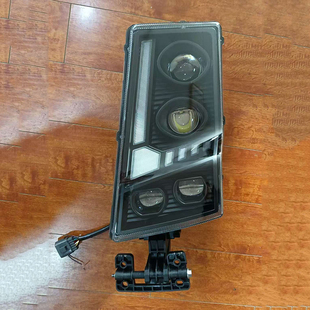 适用volvo沃尔沃卡车FM12FH12泵车led大灯总成fh2前大灯改装配件