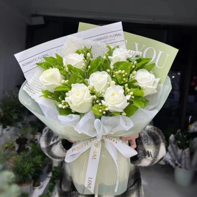 99朵红玫瑰表白七夕节速递女神友