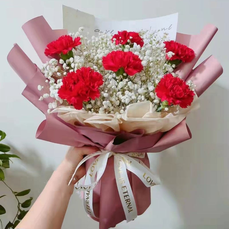 康乃馨鲜花同城速递送妈妈