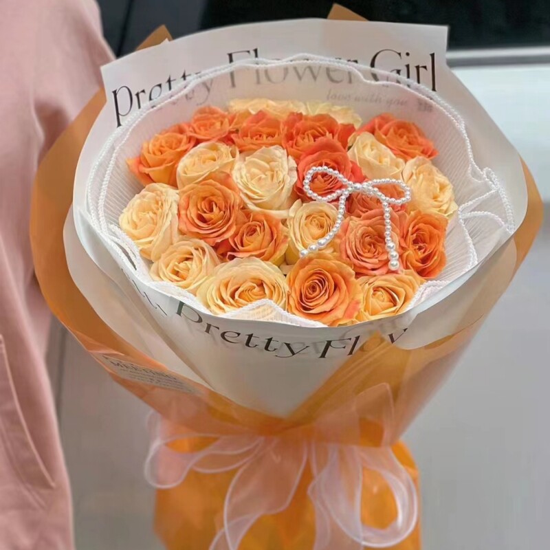 爱人生日33朵混搭玫瑰鲜花束商丘市柘城虞城夏邑永城全国同城速递