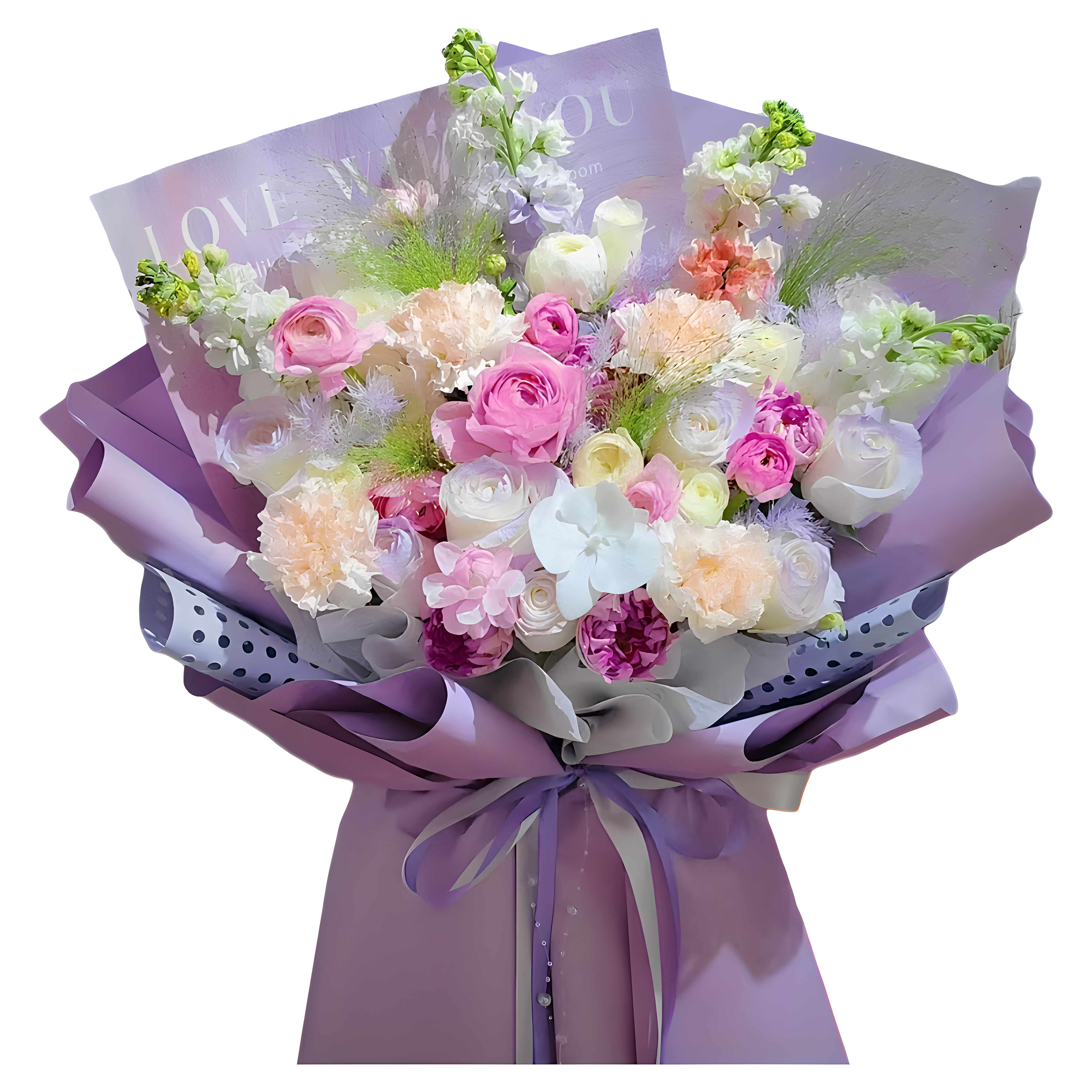 闺蜜爱人生日混搭鲜花束四川德阳广汉什邡绵竹遂宁射洪店同城配送