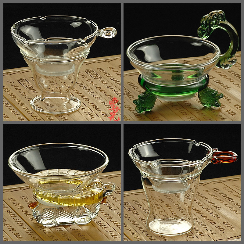 茶滤网手工耐热玻璃18伴侣茶漏款