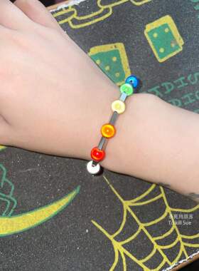 测试推荐情侣钛钢个性手链