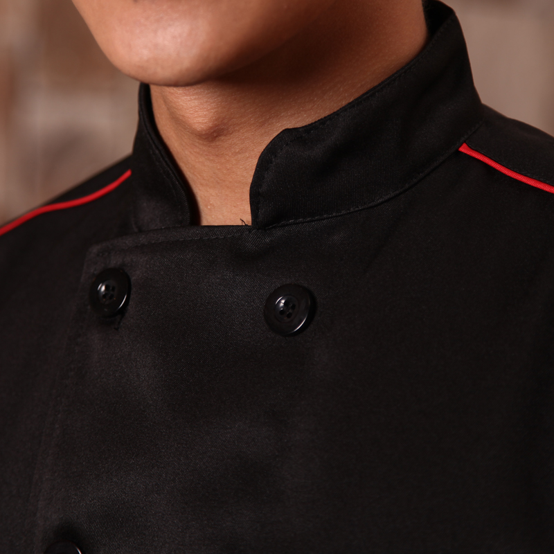Veste chef cuisinier en polyester - Ref 1910969 Image 4