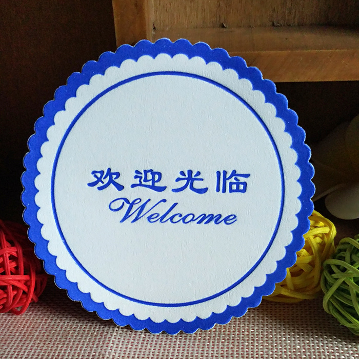 一次性杯垫酒店宾馆吸水圆形