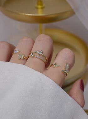 韩国东大门14k金精致微镶锆石